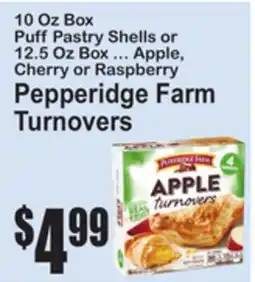 SuperFresh Pepperidge Farm Turnovers offer