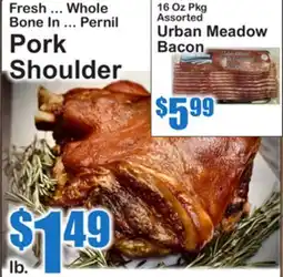 SuperFresh Fresh ... Whole Bone In ... Pernil Pork Shoulder offer