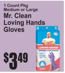 SuperFresh Mr. Clean Loving Hands Gloves offer