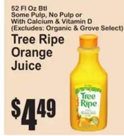 SuperFresh Tree Ripe Orange Juice offer
