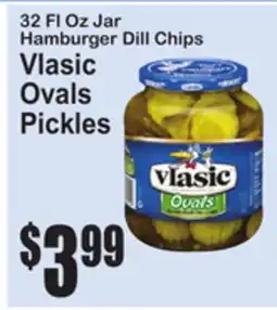 SuperFresh Vlasic Ovals Pickles offer