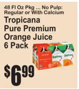 SuperFresh Tropicana Pure Premium Orange Juice offer