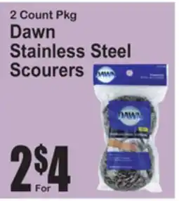 SuperFresh Dawn Stainless Steel Scourers offer