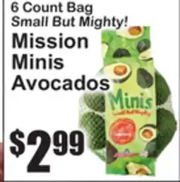 SuperFresh Mission Minis Avocados offer