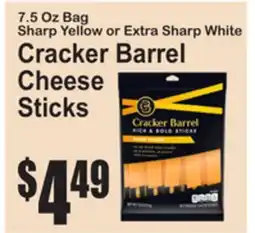 SuperFresh Cracker Barrel Cheese Sticks offer