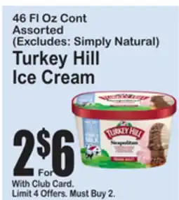 SuperFresh Turkey Hill Ice Cream offer