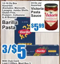 SuperFresh Barilla Pasta offer