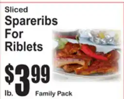 SuperFresh Sliced Spareribs For Riblets offer