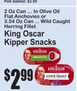 SuperFresh King Oscar Kipper Snacks offer
