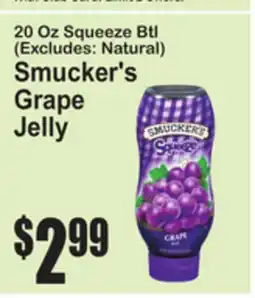 SuperFresh Smucker's Grape Jelly offer