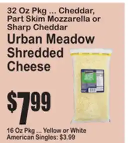 SuperFresh Urban Meadow Shredded Cheese offer