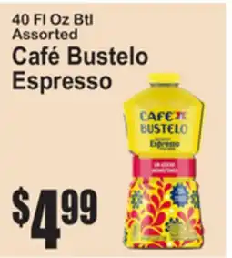 SuperFresh Café Bustelo Espresso offer