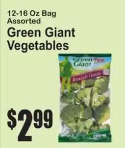 SuperFresh Green Giant Vegetables offer