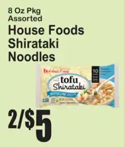 SuperFresh House Foods Shirataki Noodles offer
