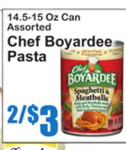 SuperFresh Chef Boyardee Pasta offer