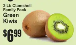 SuperFresh 2 Lb Clamshell Family Pack Green Kiwis offer