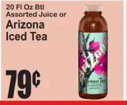 SuperFresh 20 FL Oz Btl Assorted Juice or Arizona Iced Tea offer