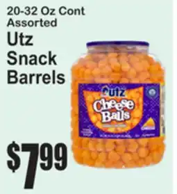 SuperFresh Utz Snack Barrels offer