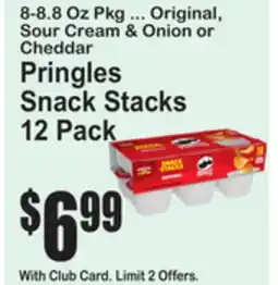 SuperFresh Pringles Snack Stacks offer