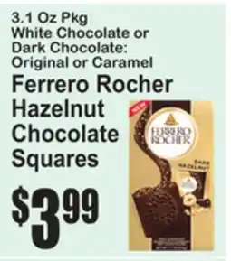 SuperFresh Ferrero Rocher Hazelnut Chocolate Squares offer