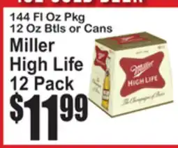 SuperFresh Miller High Life offer