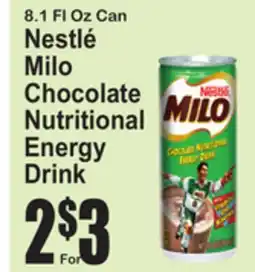 SuperFresh Nestlé Milo Chocolate Nutritional Energy Drink offer