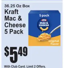 SuperFresh Kraft Mac & Cheese offer