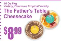 SuperFresh The Father's Table Cheesecake offer