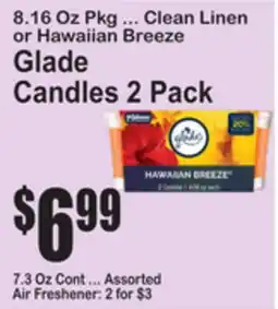 SuperFresh Glade Candles offer
