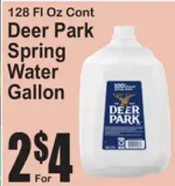 SuperFresh Deer Park Spring Water Gallon offer