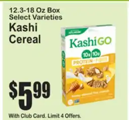 SuperFresh Kashi Cereal offer