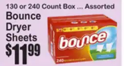 SuperFresh Bounce Dryer Sheets offer