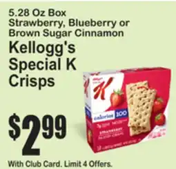 SuperFresh Kellogg's Special K Crisps offer