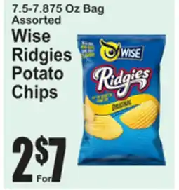 SuperFresh Wise Ridgies Potato Chips offer