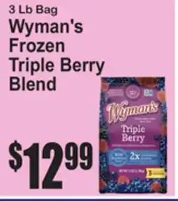 SuperFresh Wyman's Frozen Triple Berry Blend offer
