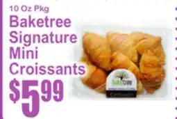 SuperFresh Baketree Signature Mini Croissants offer