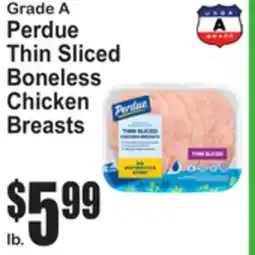 SuperFresh Perdue Thin Sliced Boneless Chicken Breasts offer