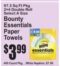 SuperFresh Bounty Essentials Paper Towels offer