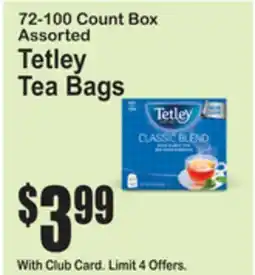 SuperFresh Tetley Tea Bags offer
