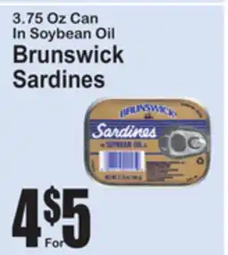 SuperFresh Brunswick Sardines offer