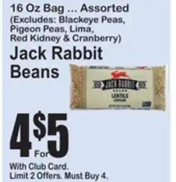SuperFresh Jack Rabbit Beans offer