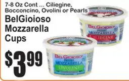 SuperFresh BelGioioso Mozzarella Cups offer