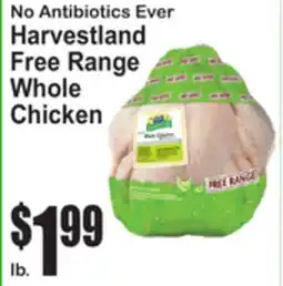 SuperFresh Harvestland Free Range Whole Chicken offer