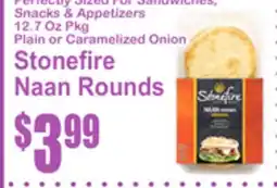 SuperFresh Stonefire Naan Rounds offer