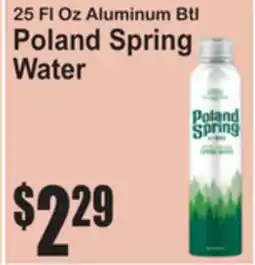 SuperFresh Poland Spring Water offer