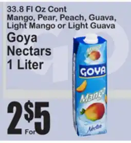 SuperFresh Goya Nectars offer