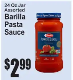 SuperFresh 24 Oz Jar Assorted Barilla Pasta Sauce offer
