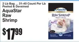 SuperFresh AquaStar Raw Shrimp offer