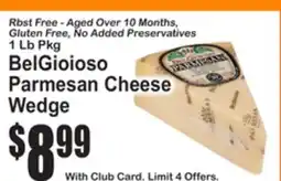 SuperFresh BelGioioso Parmesan Cheese Wedge offer