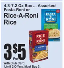 SuperFresh PASTA-RONI or RICE-A-RONI offer
